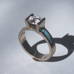 Turquoise Engagement Ring #G0044