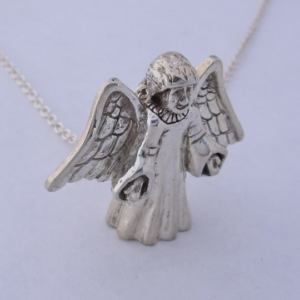 Sterling Silver Angel Pendant #G0074