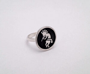 Sterling Silver Kokopelli Ring #G0076