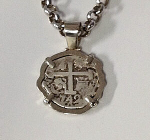 Pendant Setting for Spanish Doubloon Coin #G0091