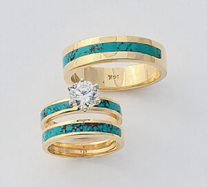 Turquoise Wedding Set #G0107