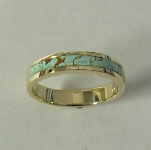 Gold-and-Turquoise-Wedding-Band-by-Southwest-Originals-505-363-7150