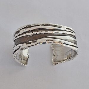 Large Sterling Silver Bracelet by Southwest Originals 505-363-7150