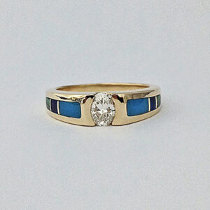 Oval dia ring 3
