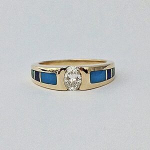 Oval Diamond Ring #G0156